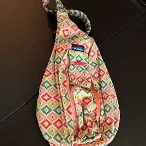 Kavu bag orange and pink